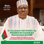 Burkina Faso : Nacanabo prend la tête du Conseil des gouverneurs de la BID