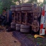 Burkina : deux camions-citernes se renversent sur la RN1