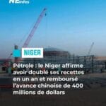 Les recettes pétrolières du Niger doublent en un an