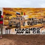 Des fresques murales à Bamako rendent hommage à la lutte antiterroriste