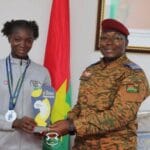 Football féminin U15 : les Burkinabè reçues par la ministre