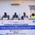 Burkina : six ans de préservation du patrimoine documentaire évalués