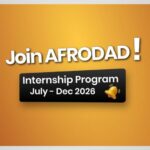 Stage AFRODAD 2026 – Économie et Développement Africain
