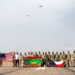 Entraînement aérien américano-mauritanien au Sahel
