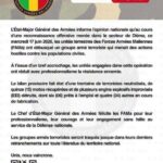 Mali : trente terroristes neutralisés par les FAMa dans le secteur de Diema
