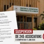 Burkina Faso : suspension de 245 associations pour non-respect de la loi