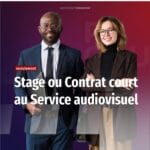 Stage Audiovisuel – Université Senghor 2026