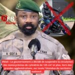 Mali : interdiction des motos de 125 cm³ hors des villes