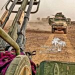 Véhicule blindé russe Spartak équipé d&rsquo;une mitrailleuse chinoise au Mali