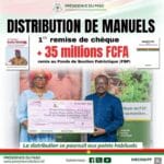 Burkina Faso : 35 millions FCFA de ventes de livres reversés au FSP