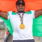 Alfred Zan Bady, triple champion du monde de powerlifting