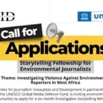 Bourse UNESCO/CJID 2026 pour Journalistes Environnementaux