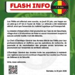Frappe des FAMa contre un pick-up terroriste près de Kidal