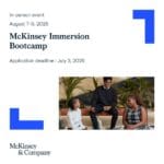 McKinsey Immersion Bootcamp 2026 – Plongez dans le conseil en Afrique