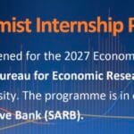 Économiste Stagiaire SARB/BER 2027 – Programme pour Diplômés