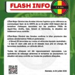 Mali : attaques repoussées sur cinq positions des FAMa