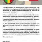 Attaque au Mali : des combattants neutralisés près de N’Djéla