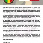 Réunion de terroristes détectée près de Gao le 1er juillet 2026