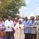 Sankariaré: une voie bitumée offerte par Adja Mamounata Basga Velegda