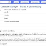 Gestionnaire de Contrats de Services – Facilities Management