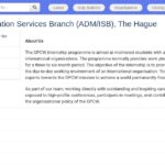 Stage en Technologies de l&rsquo;Information – OPCW