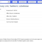 Chargé(e) de Projets PPP – Infrastructure Eurasie