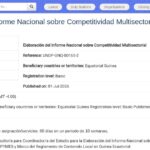 Coordinateur du Rapport National sur la Compétitivité