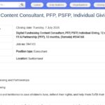 Consultant·e contenu fundraising digital – UNICEF Genève