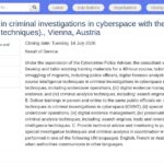 Consultant en enquêtes cyber et OSINT – Lutte contre le