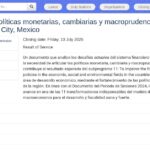 Consultor·e en politiques monétaires et macroprudentielles