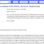 Consultant en évaluation finale – Projet GHS Afrique