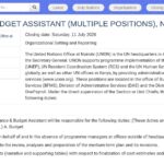 Assistant Finances et Budget (Postes Multiples) – Nairobi