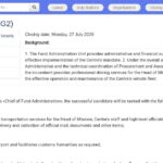 Chauffeur Principal – OSCE Ashgabat
