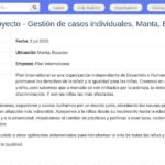 Facilitateur de Projet – Gestion de Cas Individuels