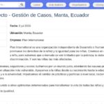 Superviseur·e Gestion de Casos – Protection de l&rsquo;Enfance