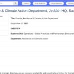 Directeur du Département Résilience et Action Climatique