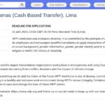 Spécialiste Transferts Monétaires – Programmes Humanitaires