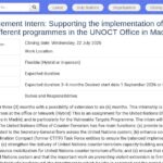 Stage en gestion de programmes – ONU Madrid