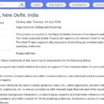 Assistant d&rsquo;équipe (Projet Hindi) – Nations Unies