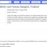 Conseiller Technique REDD+ et Forêts – Bangkok