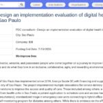 Consultant en évaluation d&rsquo;impact des interventions de