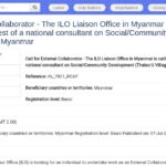 Consultant national en développement social et communautaire