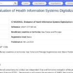 Consultant national pour l&rsquo;évaluation de la digitalisation