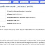 Consultant Franchise Hôtelier & Investissement – Serbie