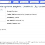 Lead Construction Management Engineer – Projets Hospitaliers