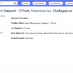 Chargé(e) de Soutien à la Gestion de Projet