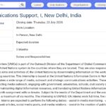 Stagiaire en Communication – Centre d&rsquo;Information ONU