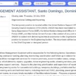 Assistant Gestion des Installations – ONU