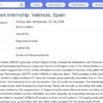 Stagiaire Data Center – Nations Unies (Valence, Espagne)
