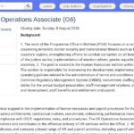 Responsable des Opérations RH (G6)